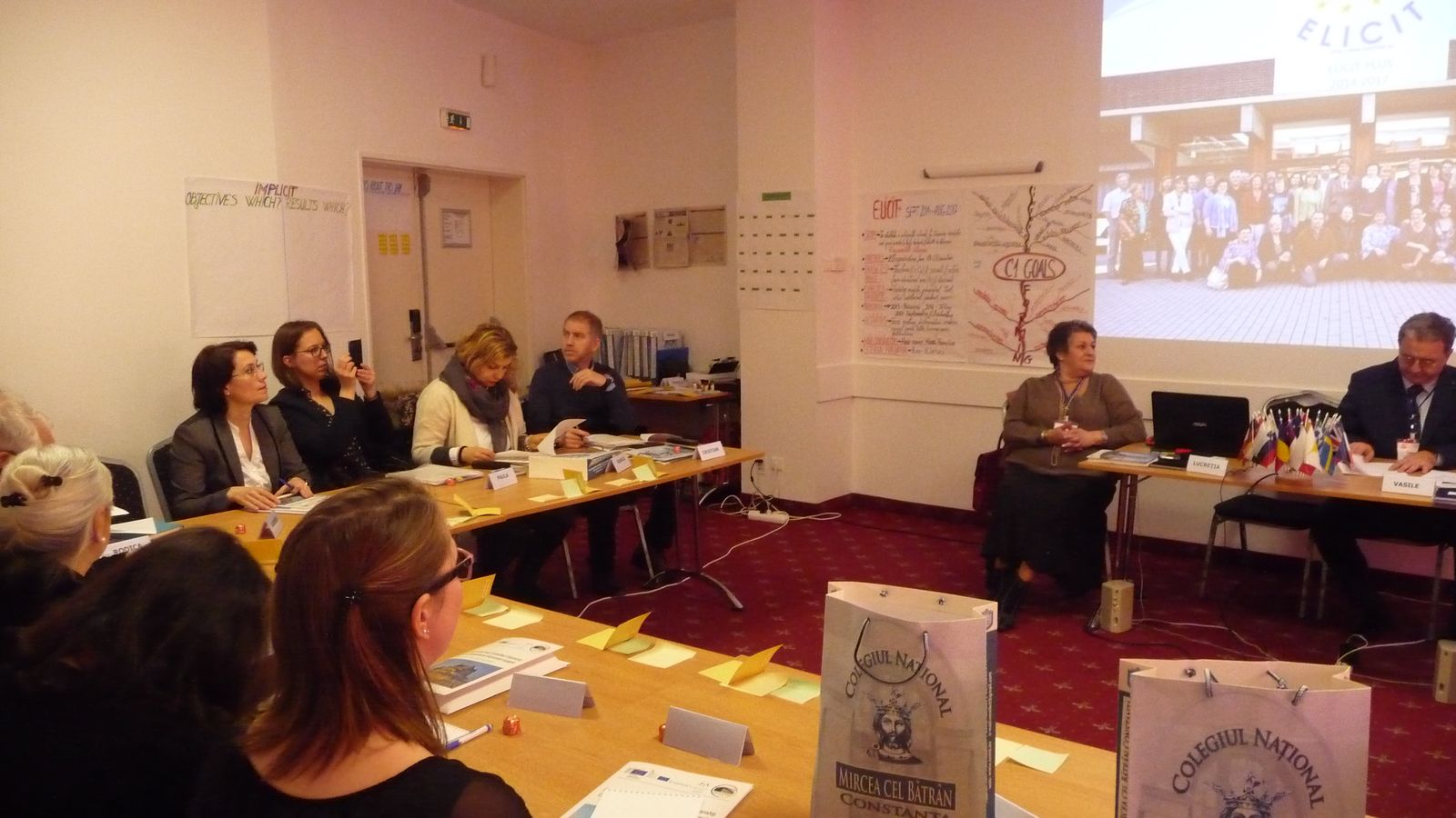 Activitate în proiectul ELICIT+ (2/27)